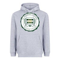 Heather Grey st. norbert college Heavyweight Hoodie - linhVisuals