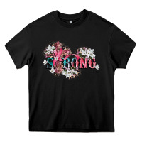 Black strong cancer awareness Heavy Core Tee - CowGirlArtShop