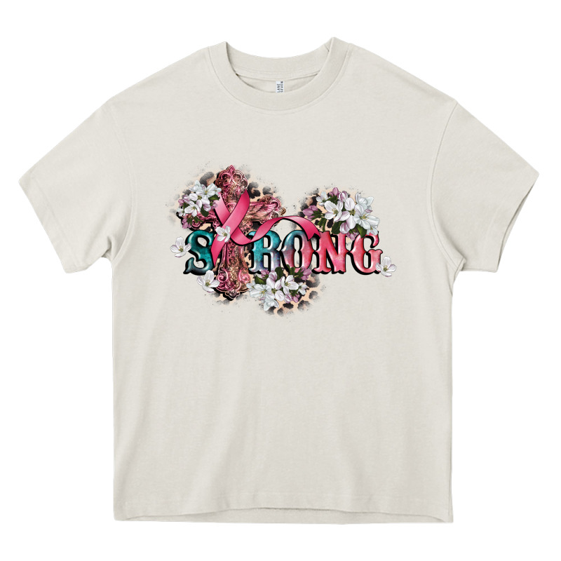Strong Cancer Awareness Heavy Core Tee by CowGirlArtShop | Teevron