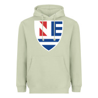 Matcha new england college shield vectorized Heavyweight Hoodie - linhVisuals