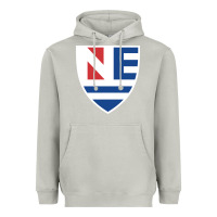 Moon Dust new england college shield vectorized Heavyweight Hoodie - linhVisuals