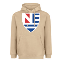 Mushroom new england college shield vectorized Heavyweight Hoodie - linhVisuals