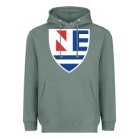 Sage new england college shield vectorized Heavyweight Hoodie - linhVisuals