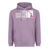 Lavender hawaii islands north shore haleiwa vintage style t shirt Heavyweight Hoodie - linhVisuals