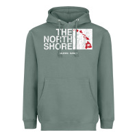 Sage hawaii islands north shore haleiwa vintage style t shirt Heavyweight Hoodie - linhVisuals