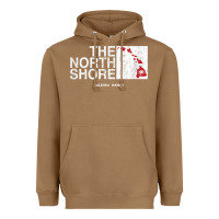 Toasted Coconut hawaii islands north shore haleiwa vintage style t shirt Heavyweight Hoodie - linhVisuals