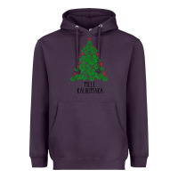 Hawaiian Christmas Tree Mele Kalikimaka Hawaii Tropical T Shirt Heavyweight Hoodie | Teevron