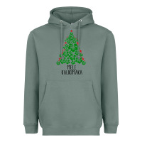Sage hawaiian christmas tree mele kalikimaka hawaii tropical t shirt Heavyweight Hoodie - linhVisuals