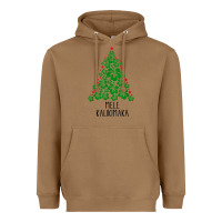 Toasted Coconut hawaiian christmas tree mele kalikimaka hawaii tropical t shirt Heavyweight Hoodie - linhVisuals