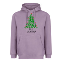 Lavender hawaiian christmas tree mele kalikimaka hawaii tropical t shirt Heavyweight Hoodie - linhVisuals