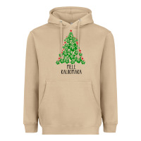 Mushroom hawaiian christmas tree mele kalikimaka hawaii tropical t shirt Heavyweight Hoodie - linhVisuals