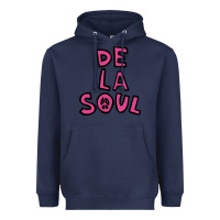 Navy de la soul merchandise Heavyweight Hoodie - linhVisuals