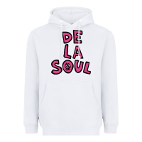 White de la soul merchandise Heavyweight Hoodie - linhVisuals