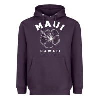 Hawaii Flower For Women Hibiscus Maui Hawaii T Shirt Heavyweight Hoodie | Teevron