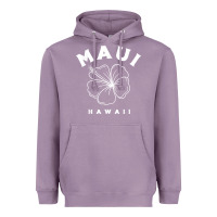 Lavender hawaii flower for women hibiscus maui hawaii t shirt Heavyweight Hoodie - linhVisuals