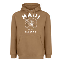 Toasted Coconut hawaii flower for women hibiscus maui hawaii t shirt Heavyweight Hoodie - linhVisuals