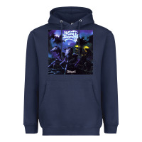 Navy king diamond abigail tour 2022 Heavyweight Hoodie - linhVisuals