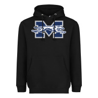 Black moravian merch, greyhounds Heavyweight Hoodie - linhVisuals