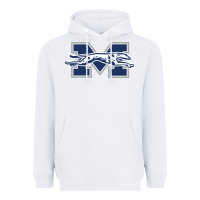 White moravian merch, greyhounds Heavyweight Hoodie - linhVisuals