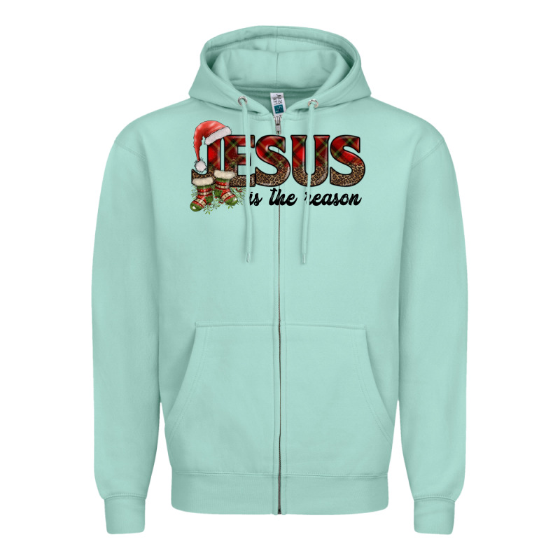 Jesus In The Reason Zipper Hoodie by AdoDesignShop | Teevron