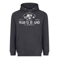 Smoke marco island fl florida's last paradise paradise coast raglan baseball Heavyweight Hoodie - linhVisuals