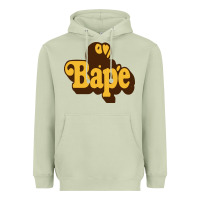Matcha baby bape Heavyweight Hoodie - linhVisuals