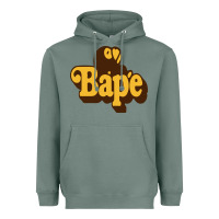 Sage baby bape Heavyweight Hoodie - linhVisuals