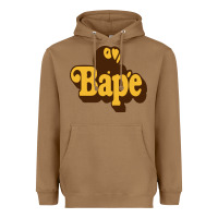 Toasted Coconut baby bape Heavyweight Hoodie - linhVisuals