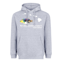 Heather Grey humuhumunukunukuapua'a hawaii state fish t shirt Heavyweight Hoodie - linhVisuals