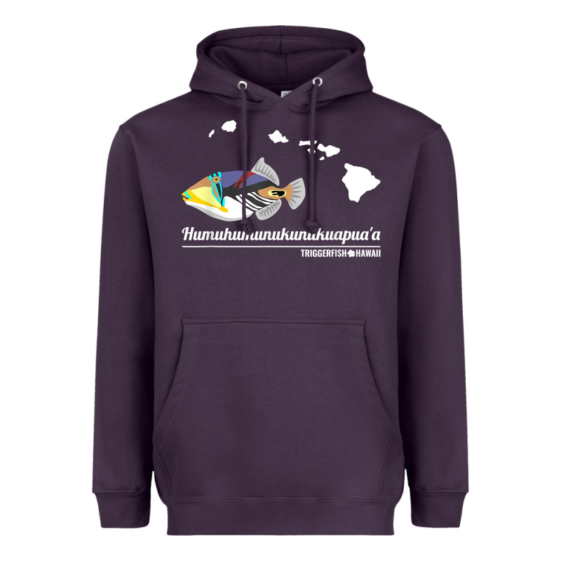 Humuhumunukunukuapua'a Hawaii State Fish T Shirt Heavyweight Hoodie by linhVisuals | Teevron