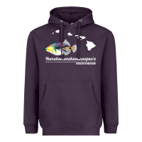 Plum humuhumunukunukuapua'a hawaii state fish t shirt Heavyweight Hoodie - linhVisuals