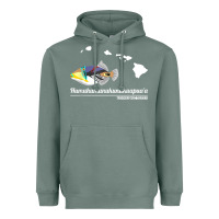 Sage humuhumunukunukuapua'a hawaii state fish t shirt Heavyweight Hoodie - linhVisuals