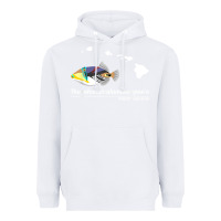 White humuhumunukunukuapua'a hawaii state fish t shirt Heavyweight Hoodie - linhVisuals