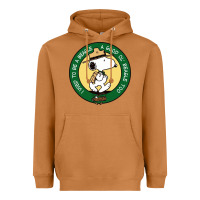 Meerkat beagle scout patrol wood badge Heavyweight Hoodie - linhVisuals