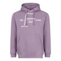 Lavender math teacher integral of life happiness time geeky math Heavyweight Hoodie - linhVisuals