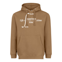 Toasted Coconut math teacher integral of life happiness time geeky math Heavyweight Hoodie - linhVisuals
