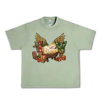 Oil Green joy christmas with baby jesus bbs Urban Heavy Tee - BundleAndBundleShop