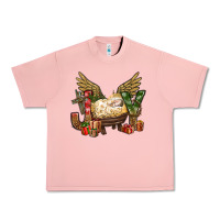 Salmon joy christmas with baby jesus bbs Urban Heavy Tee - BundleAndBundleShop