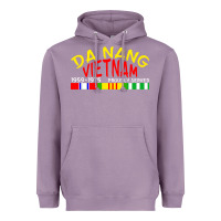 Lavender da nang vietnam war veteran military Heavyweight Hoodie - linhVisuals