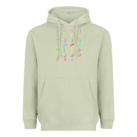 Matcha funny teachers, 28 arabic alphabet arabian letters birthday Heavyweight Hoodie - linhVisuals
