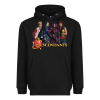 Black descendants poster Heavyweight Hoodie - linhVisuals