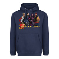 Navy descendants poster Heavyweight Hoodie - linhVisuals