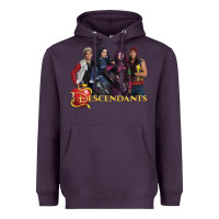Plum descendants poster Heavyweight Hoodie - linhVisuals