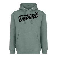 Sage DETROIT Heavyweight Hoodie - linhVisuals