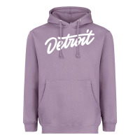 Lavender DETROIT Heavyweight Hoodie - linhVisuals
