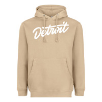 Mushroom DETROIT Heavyweight Hoodie - linhVisuals