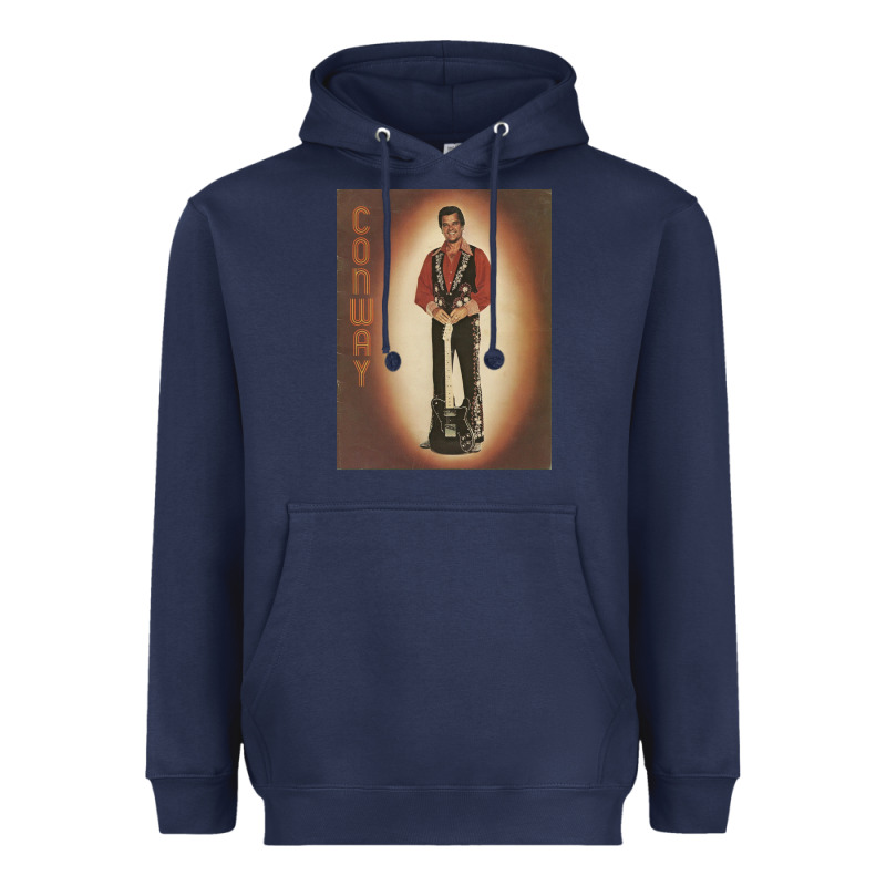 Conway Twitty Concert Tour Progra Heavyweight Hoodie by linhVisuals | Teevron