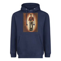 Navy conway twitty concert tour progra Heavyweight Hoodie - linhVisuals
