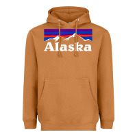 Meerkat alaska retro vintage mountains & outdoors wilderness state Heavyweight Hoodie - linhVisuals