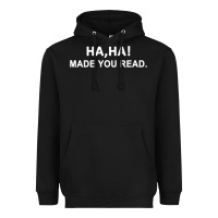 Black april fools day for teacher ha ha made you read premium Heavyweight Hoodie - linhVisuals